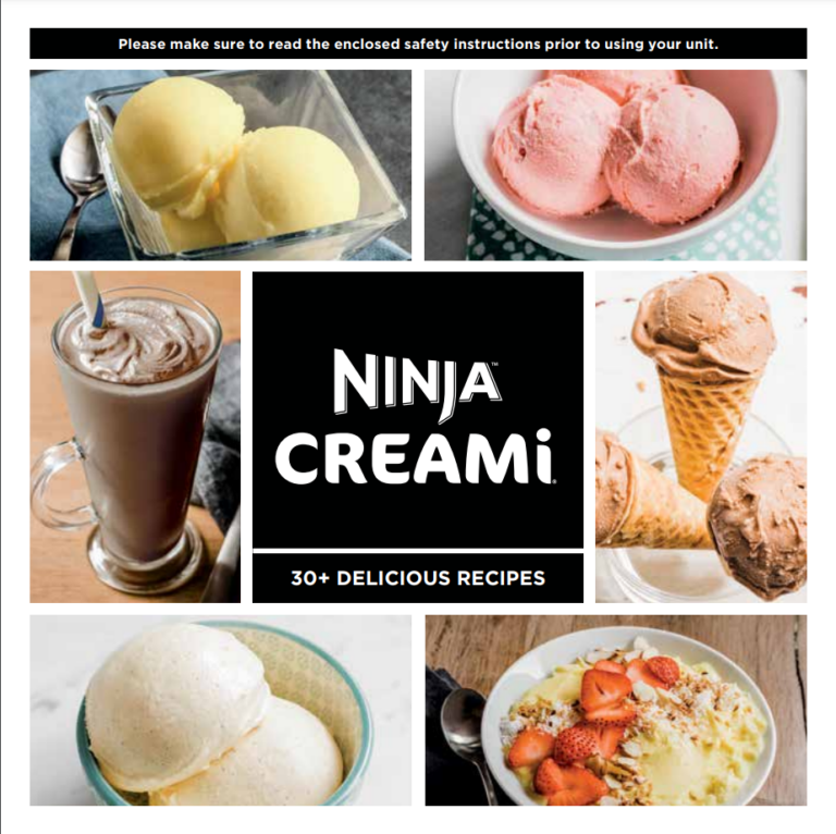 Ninja-cream-Recipe-book